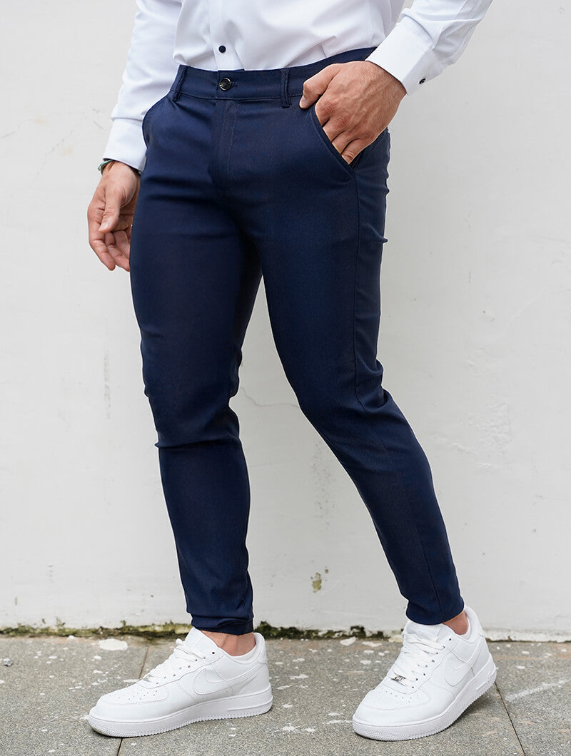 Noa Stretch Pantalón - Azul