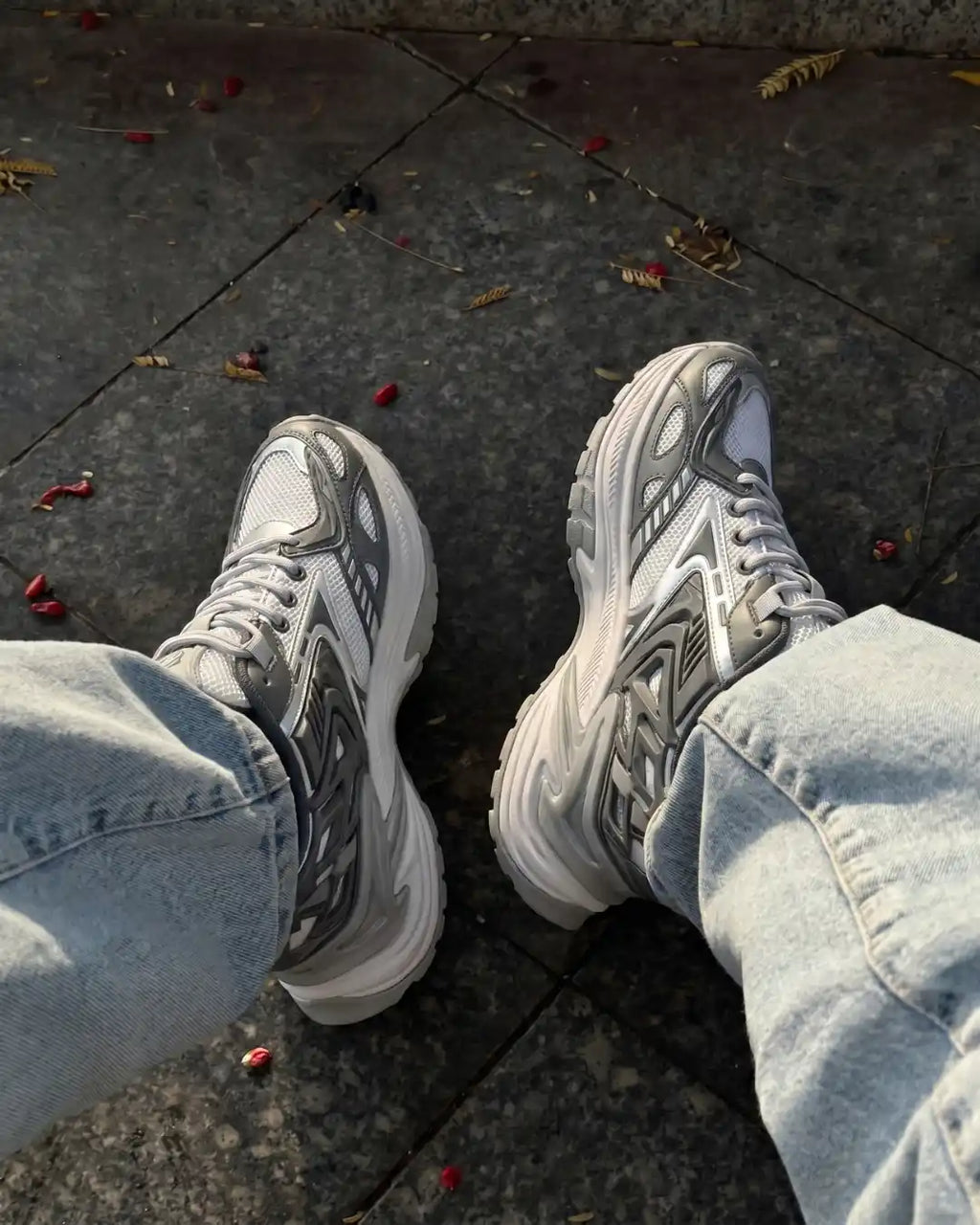 Zapatillas deportivas "VIPERS" color gris hierro