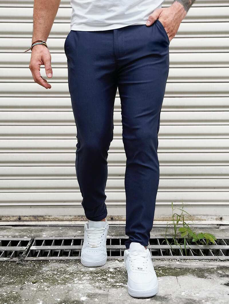 Noa Stretch Pantalón - Azul