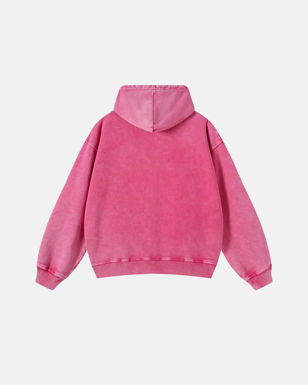Sudaderas con capucha de felpa francesa con acabado lavado y efecto desgastado