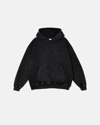 Sudaderas con capucha de felpa francesa con acabado lavado y efecto desgastado