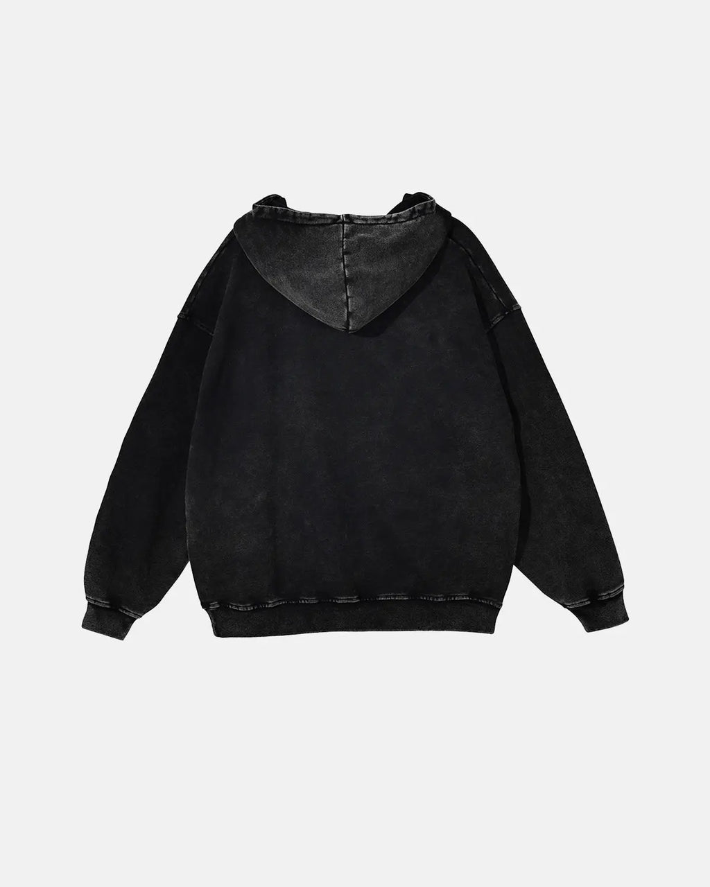 Sudaderas con capucha de felpa francesa con acabado lavado y efecto desgastado