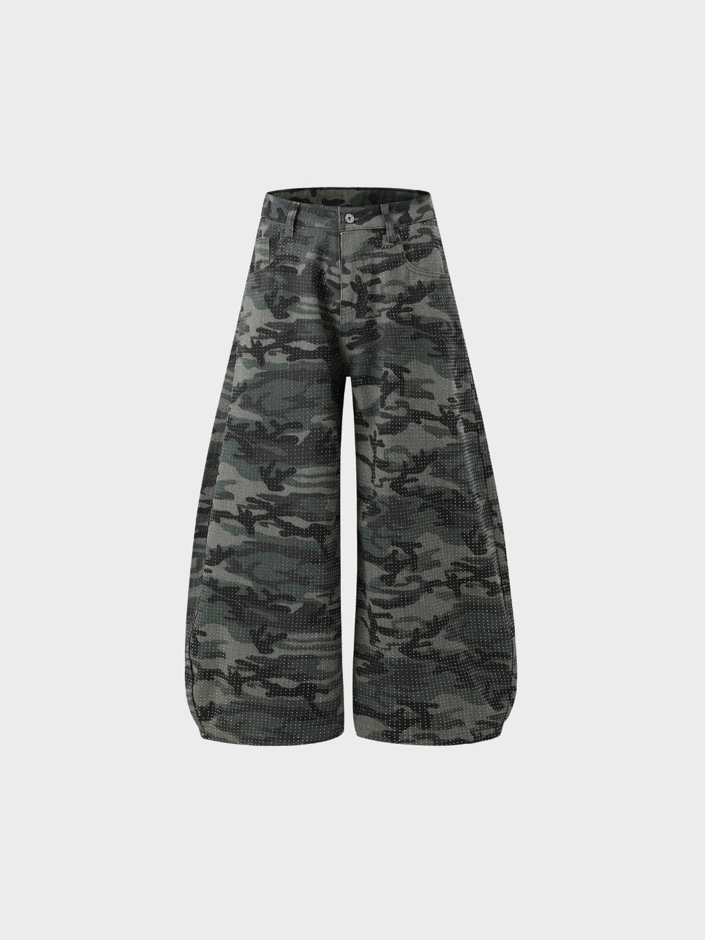 Vaquero campana con estampado militar
