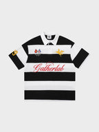 Camiseta polo deportiva a rayas