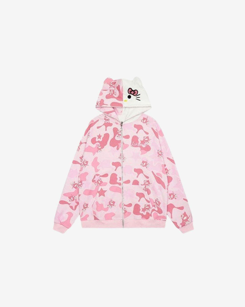 Sudadera con cremallera "Iconic Kitty"