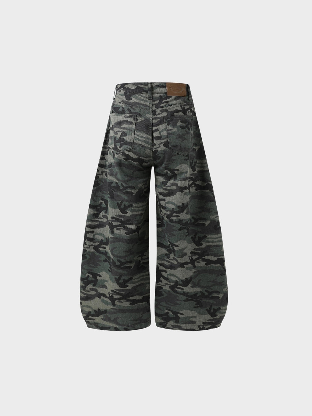 Vaquero campana con estampado militar