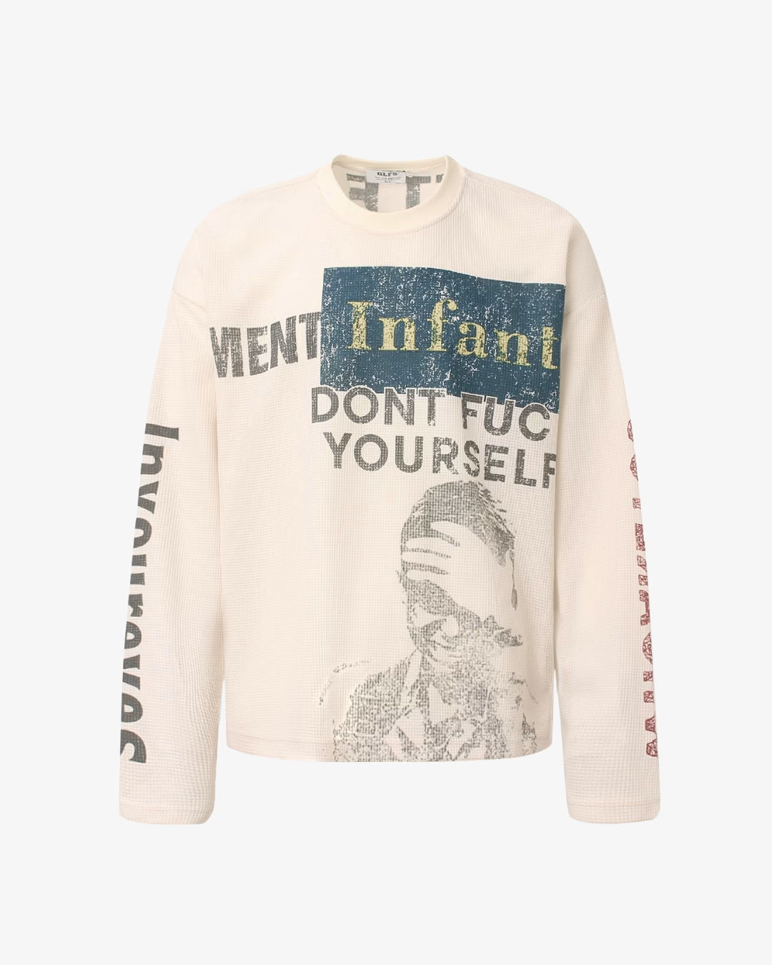 Camiseta Manga Larga Estilo Vintage