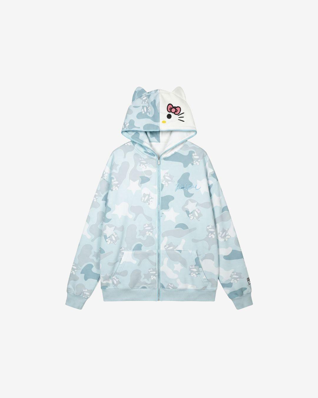 Sudadera con cremallera "Iconic Kitty"
