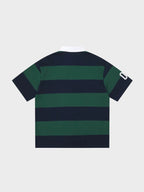 Camiseta polo deportiva a rayas