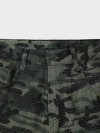 Vaquero campana con estampado militar
