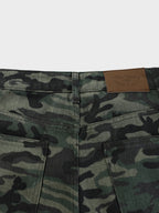 Vaquero campana con estampado militar