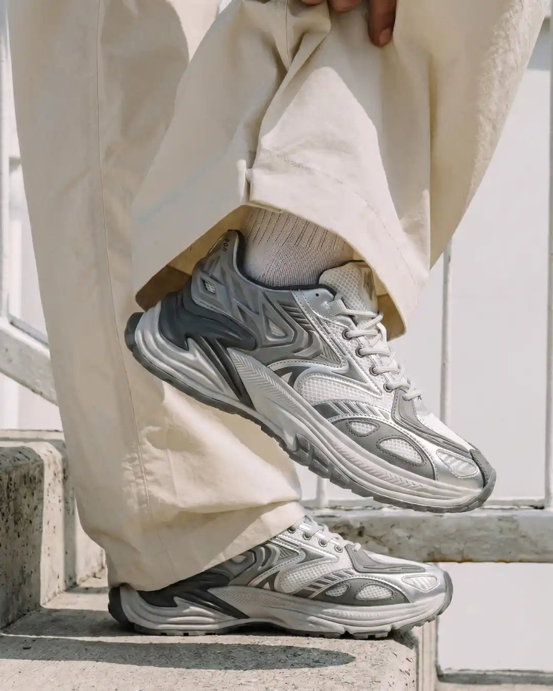 Zapatillas deportivas "VIPERS" color gris hierro