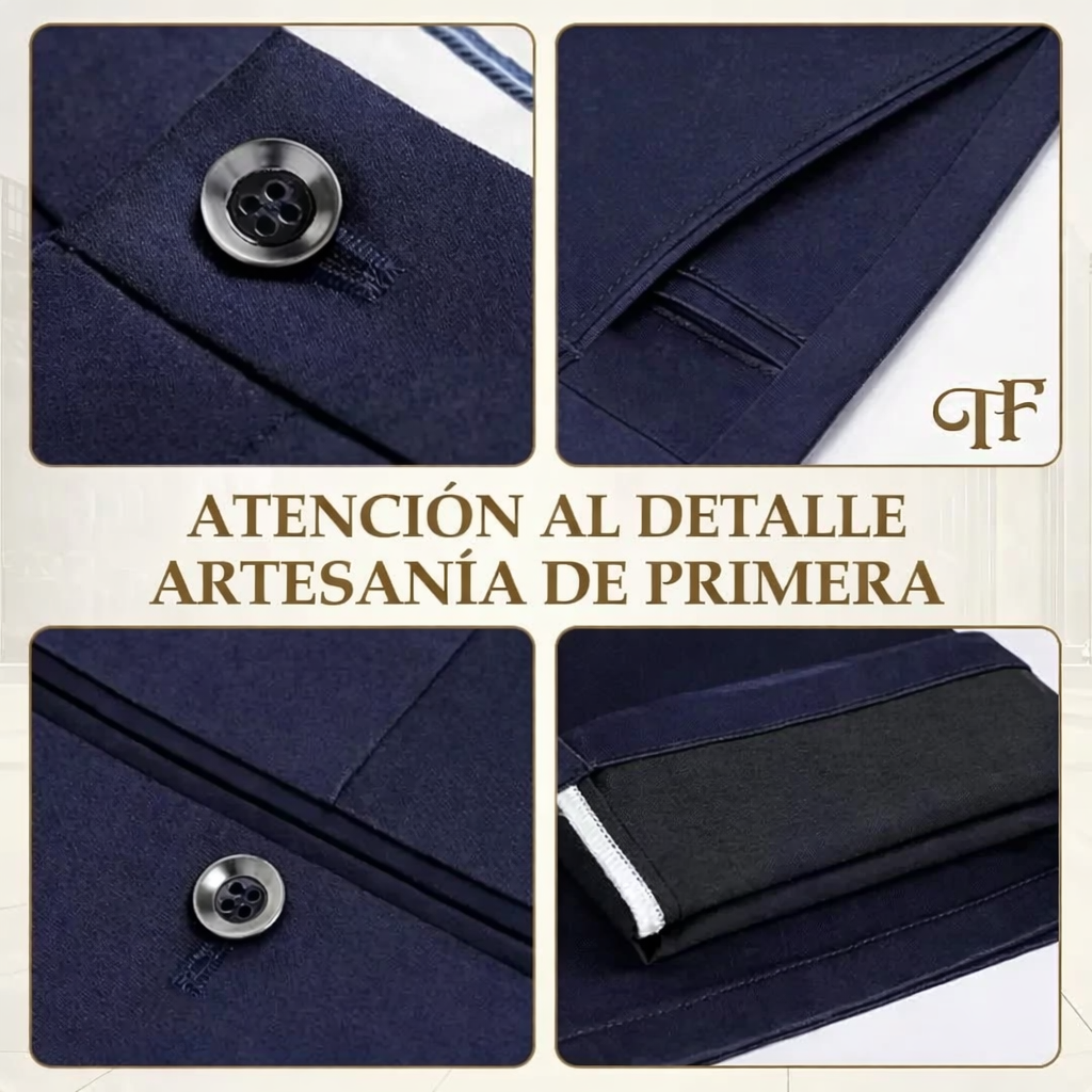 Pantalones TF clásicos con elasticidad en 4 direcciones