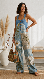 Luna | Overol Floral Vintage