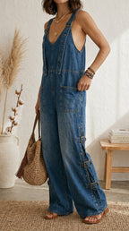 Triana | Overol Boho Pernera Ancha