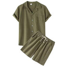 Roberto | Conjunto de ropa de lino y algodón para hombre