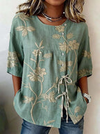 Celestina | Blusa floral elegante