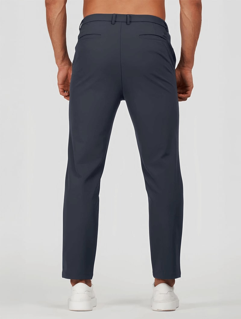 Rocio Pantalones Rectos - Azul oscuro