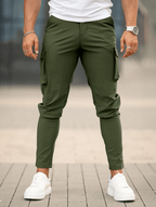 Franco Pantalones Cargo - Verde