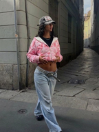Sudadera con cremallera "Iconic Kitty"