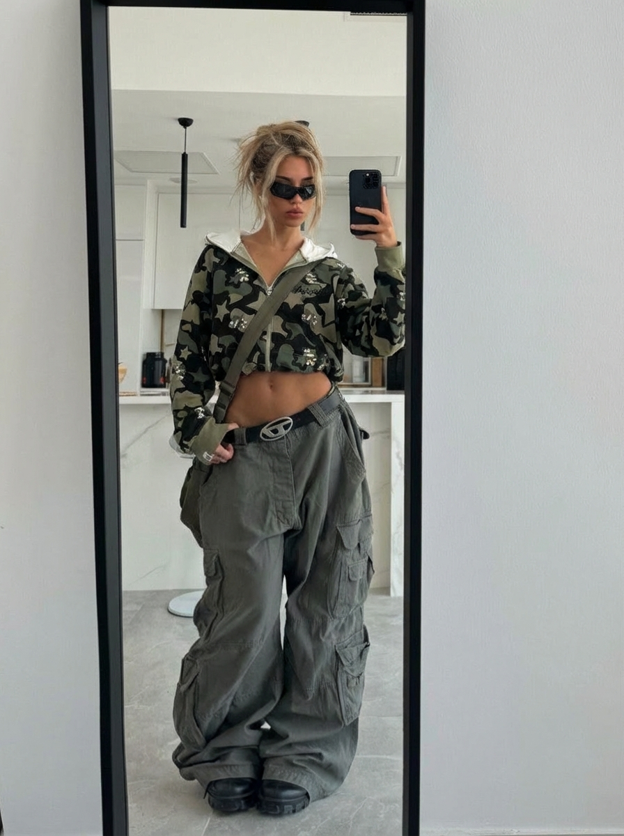 Sudadera con cremallera "Iconic Kitty"