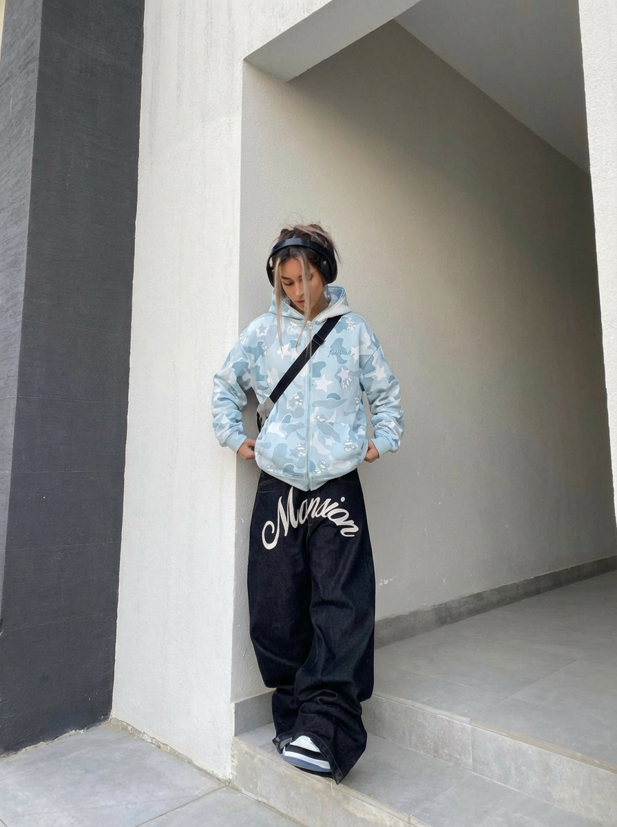 Sudadera con cremallera "Iconic Kitty"