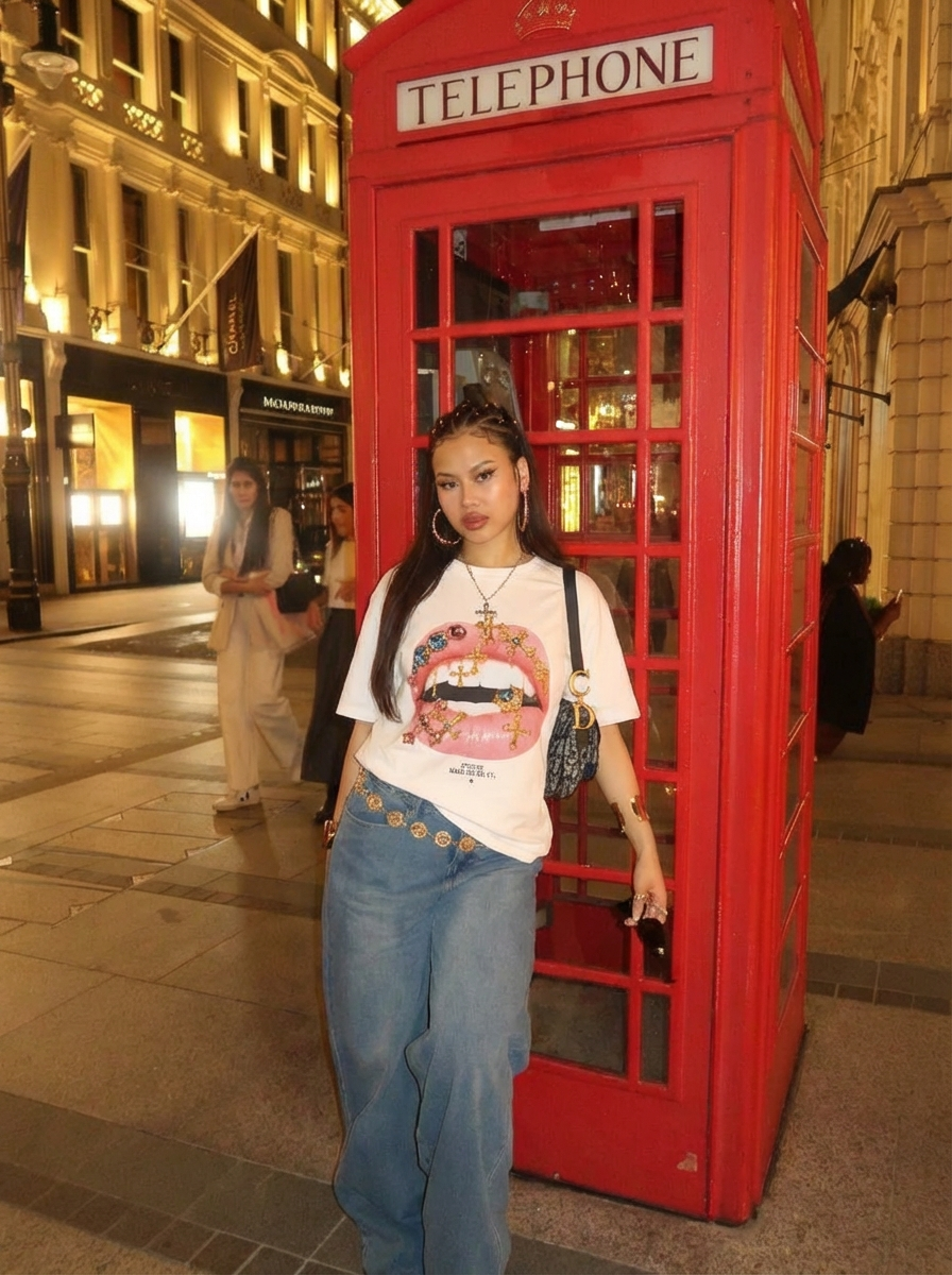Camiseta "Beso Diamante"