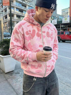 Sudadera con cremallera "Iconic Kitty"