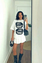 Camiseta «Doble beso»