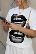 Camiseta «Doble beso»