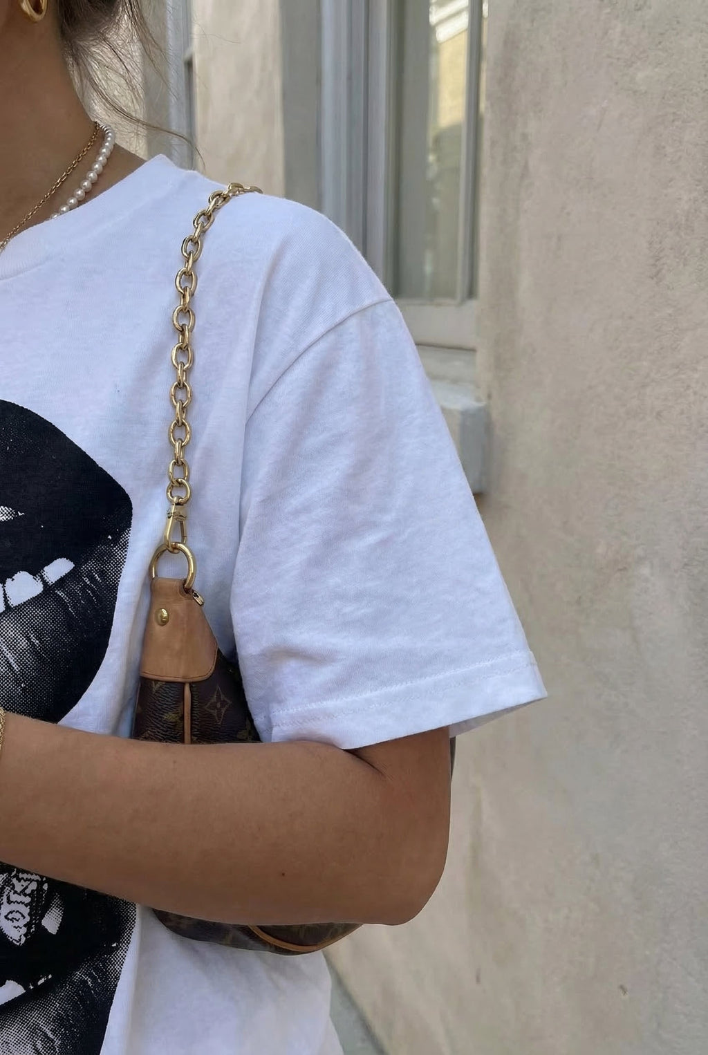 Camiseta «Doble beso»