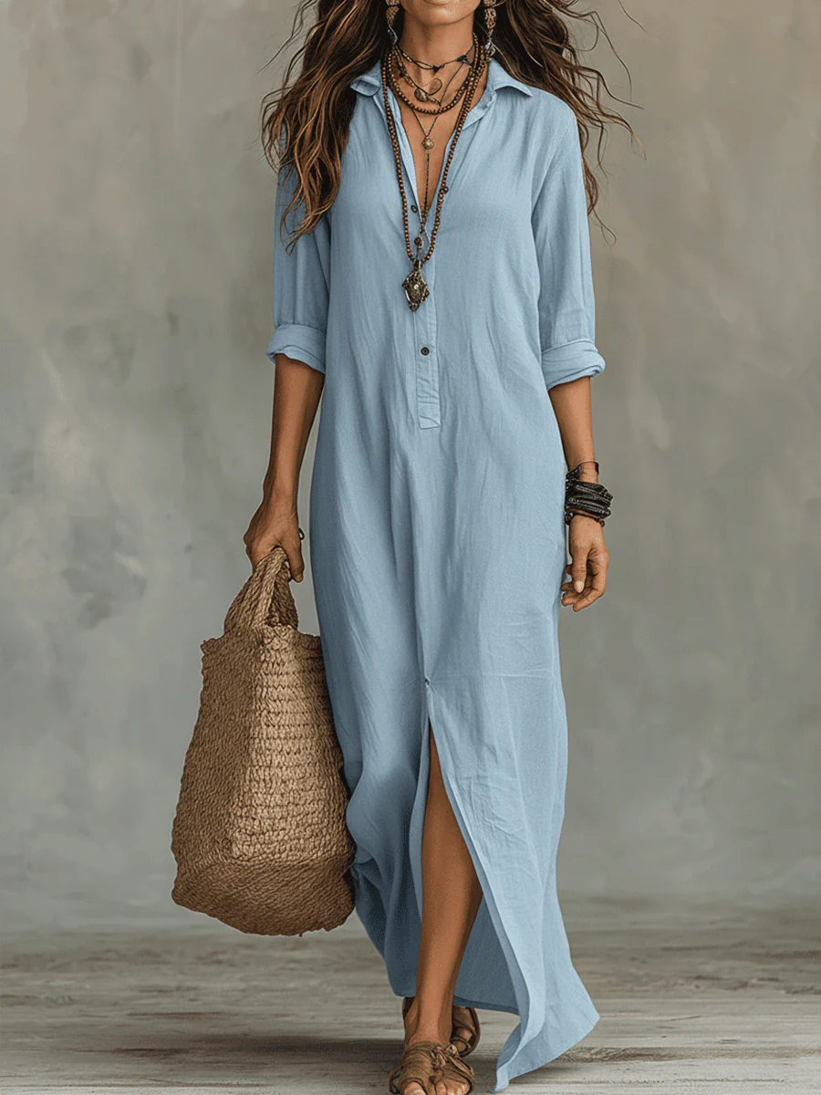 BOHO | Vestido camisa boho para un estilo único y relajado.