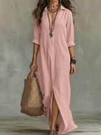 BOHO | Vestido camisa boho para un estilo único y relajado.