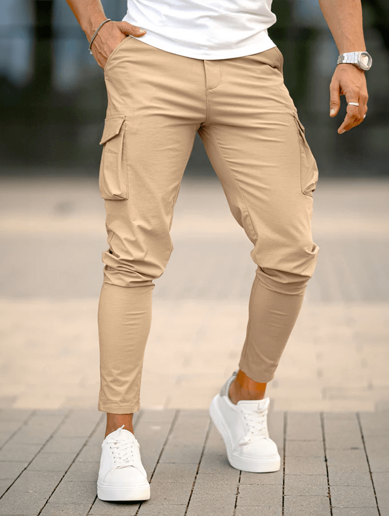 Franco Pantalones Cargo  - Khaki