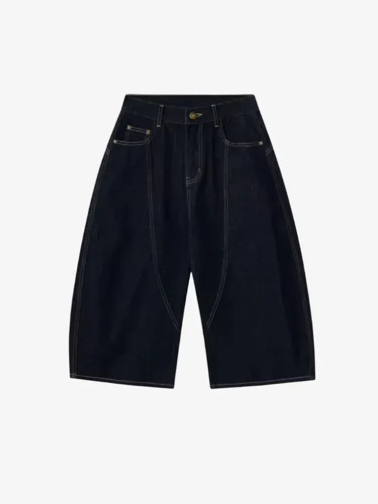 Shorts vaqueros modelo "Barrel"