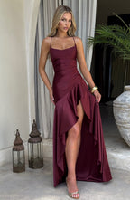 Samira | Vestido con volantes bajos